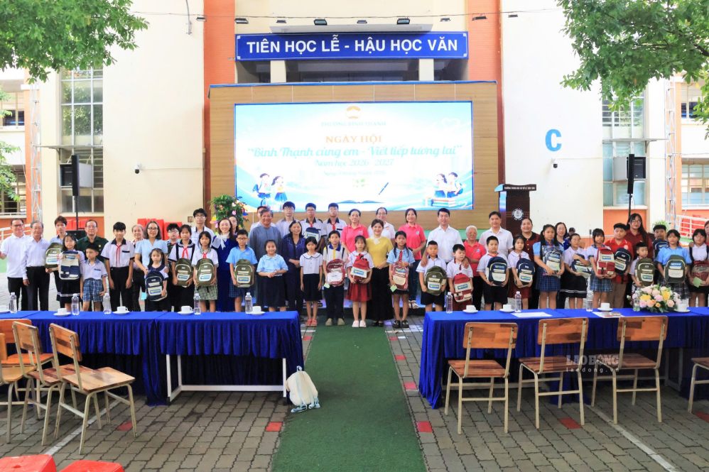 Sôi nổi ngày hội “Bình Thạnh cùng em - Viết tiếp tương lai” năm học 2026-2027