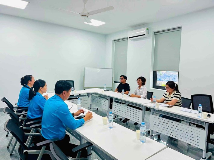 Công đoàn xã Nghĩa Đàn vận động thành lập Công đoàn cơ sở tại doanh nghiệp gần 300 lao động. Ảnh: Công đoàn Nghệ An

