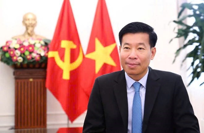 Member of the Party Central Committee, Standing Deputy Secretary of the Party Committee of the Ministry of Foreign Affairs, Deputy Minister of Foreign Affairs Nguyen Manh Cuong said that the official visit to Singapore by Politburo Member, Standing Secretary of the Secretariat Tran Cam Tu has many special meanings. Photo: Ministry of Foreign Affairs
