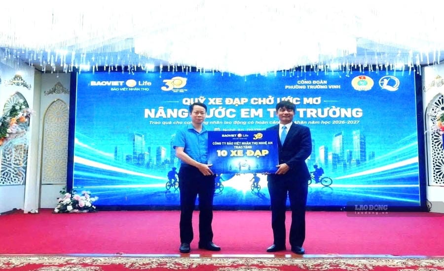 Công đoàn Nghệ An: Nhiều hoạt động chăm lo con đoàn viên trước thềm năm học mới