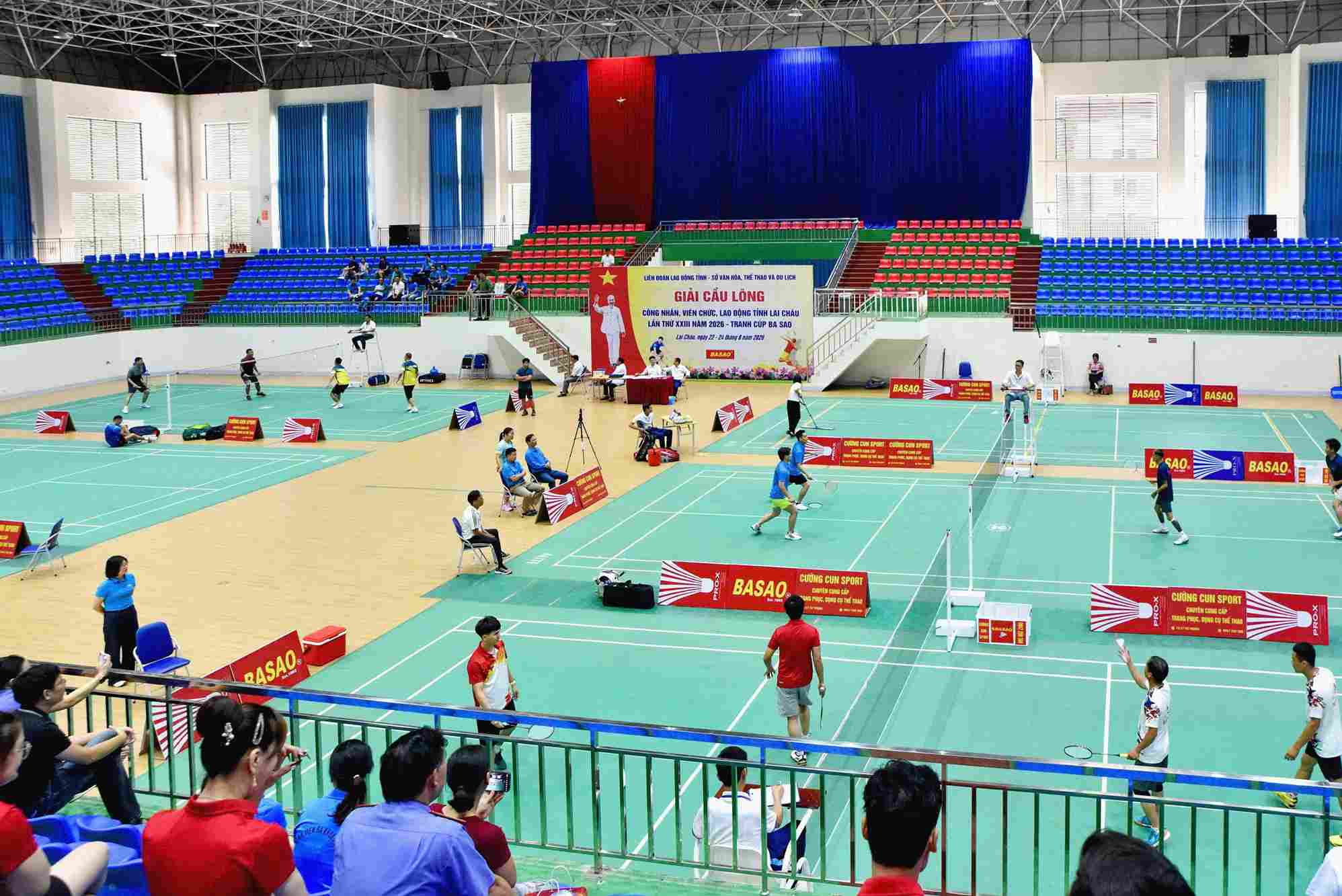 Giải đấu sẽ diễn ra trong 2 ngày. Ảnh: LĐLĐ tỉnh Lai Châu