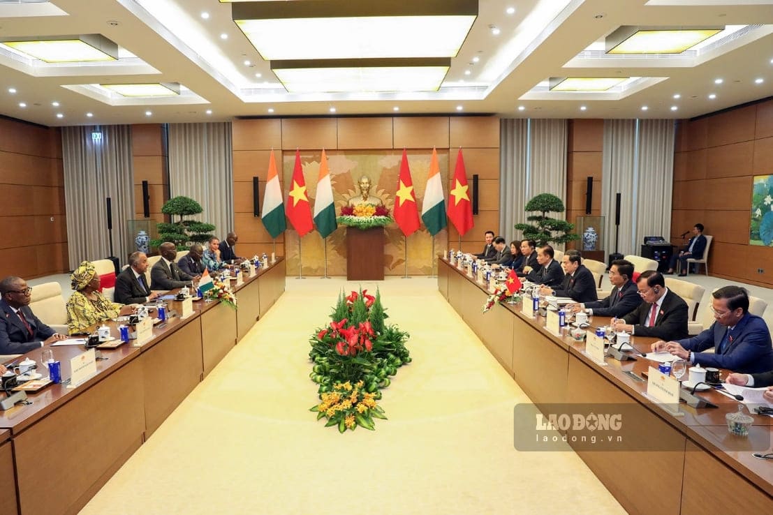 Quang cảnh cuộc hội đàm. Ảnh: Hải Nguyễn