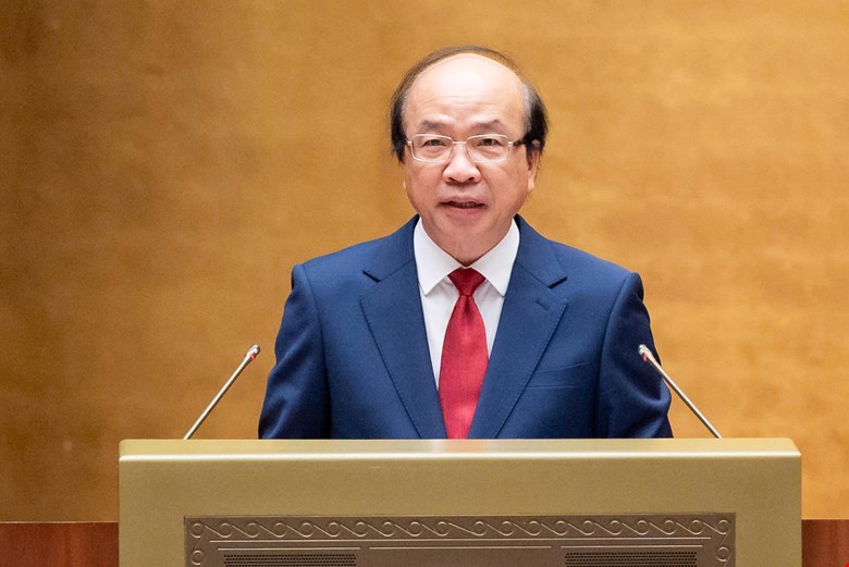Chủ nhiệm Ủy ban Pháp luật và Tư pháp Phan Chí Hiếu. Ảnh: Media Quốc hội