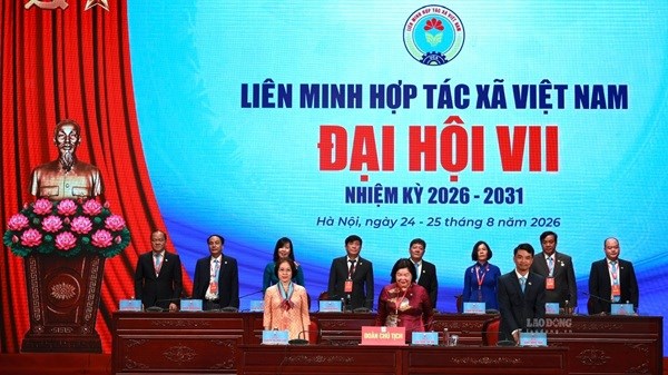 越南合作社联盟大会:革新以促进发展。图片:海阮