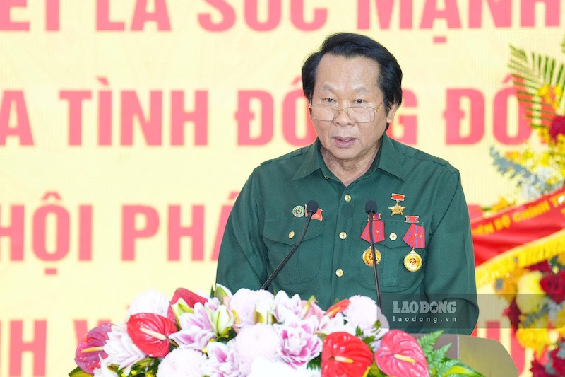 Ông Thân Đức Nam giữ chức Chủ tịch Hội Cựu Thanh niên xung phong Việt Nam