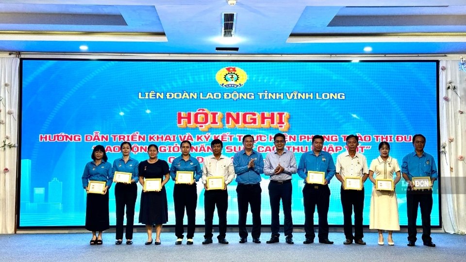 Vinh Long Trade Union launches emulation program "Good labor, high productivity, good income