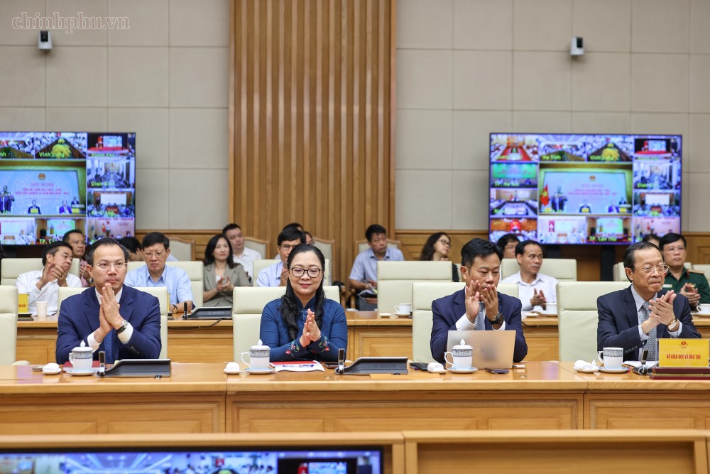Các đại biểu tham dự hội nghị. Ảnh: chinhphu.vn/Nhật Bắc