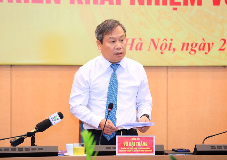Chủ tịch UBND TP Hà Nội kiến nghị Chính phủ và Bộ GDĐT tiếp tục có hướng dẫn thống nhất sau sáp nhập. Ảnh: Chinhphu.vn/Thu Trang
