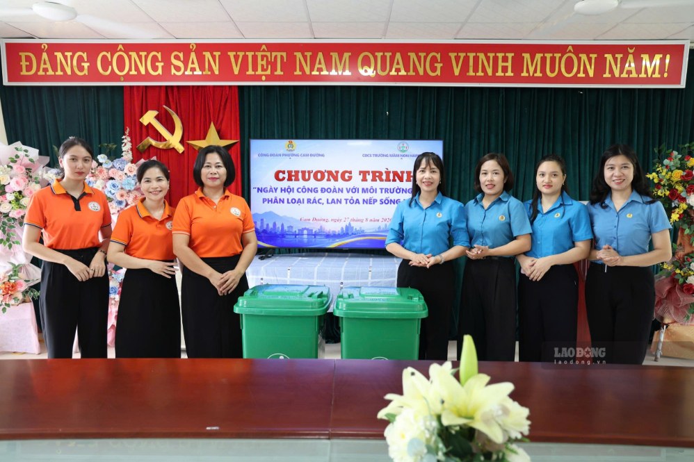 Cam Duong Trade Union spreads green lifestyle