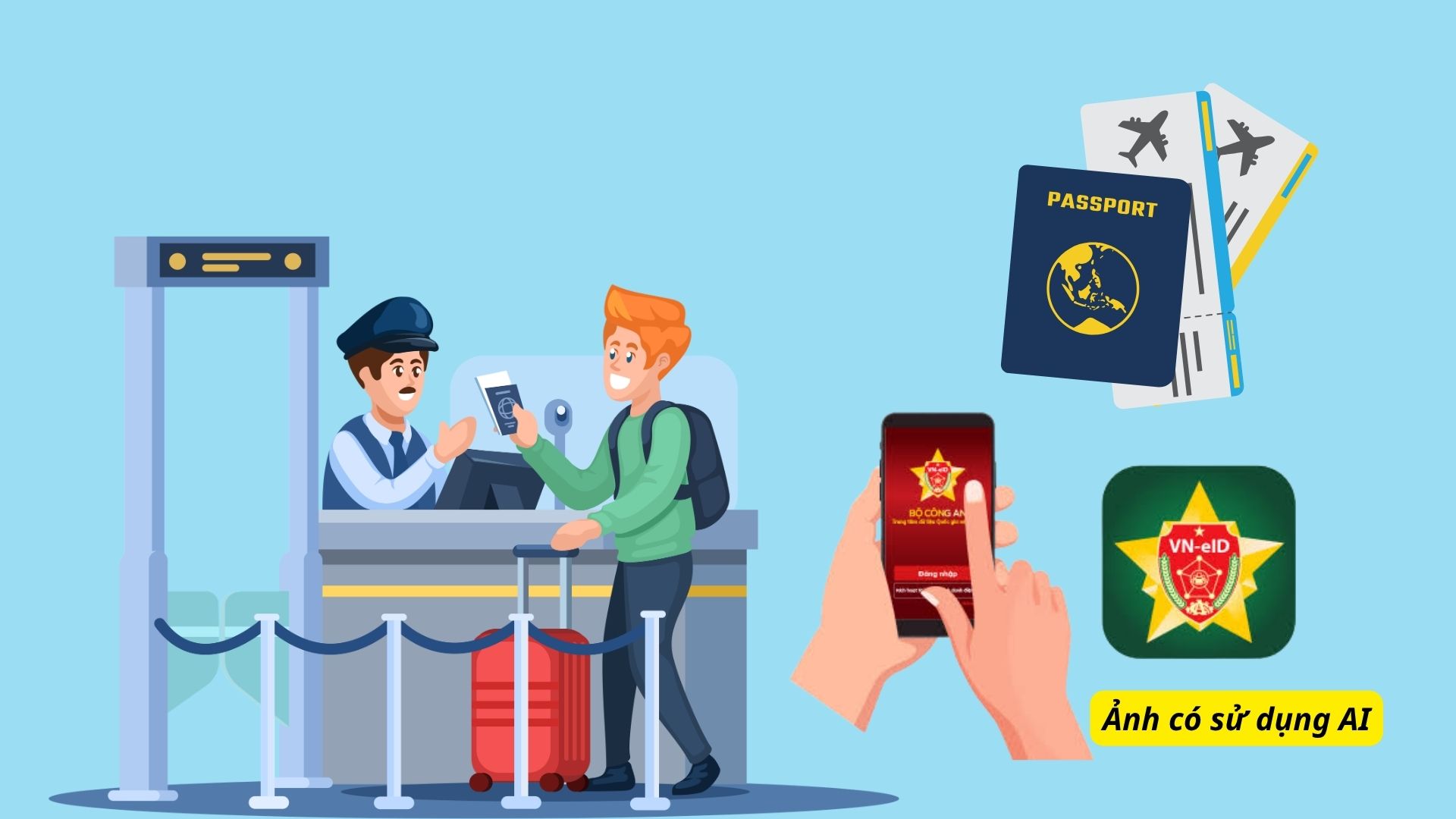 Có VNeID mức 2, người dân được miễn lệ phí cấp hộ chiếu