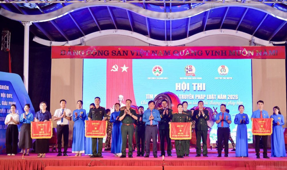 Sôi nổi hội thi tuyên truyền phổ biến pháp luật diễn ra tại Thái Nguyên