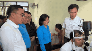 500 đoàn viên, người lao động được khám bệnh, sàng lọc sức khỏe