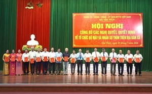 Trưởng thôn ở Phú Thọ nhận phụ cấp mới, mong được cấp máy tính