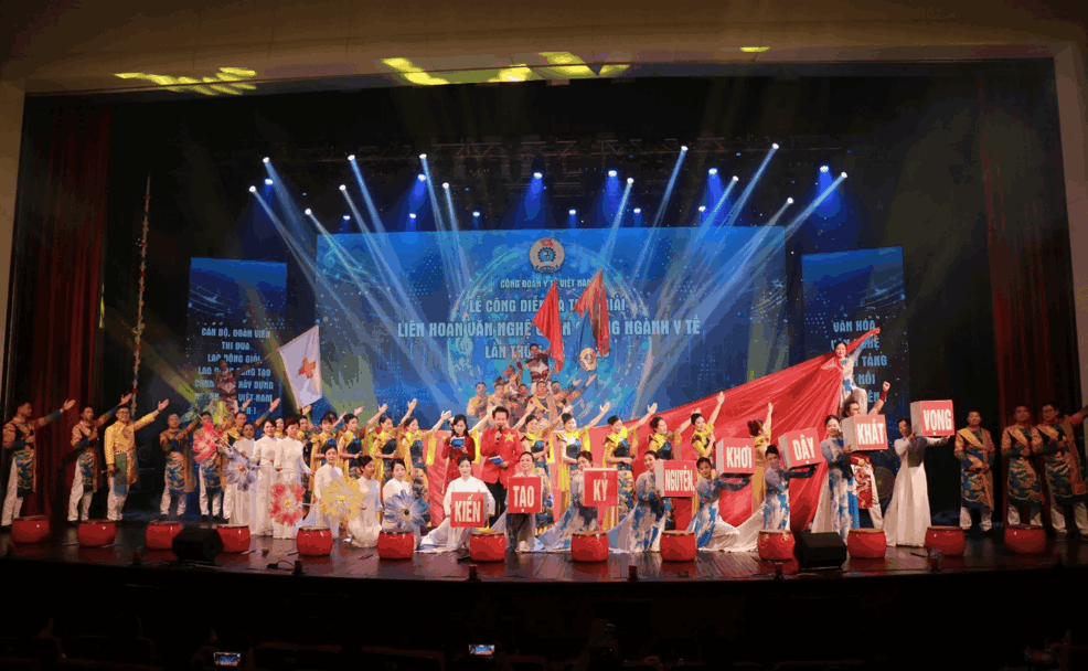 Trao 37 giải thưởng tại Liên hoan Văn nghệ quần chúng ngành Y tế năm 2026