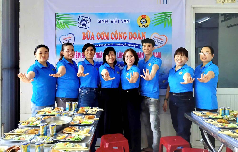 Công đoàn phường Hòa Khánh, Đà Nẵng tổ chức Bữa cơm Công đoàn