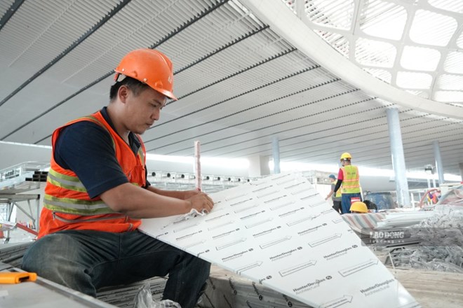 Sân bay Long Thành thi công xuyên lễ 2.9