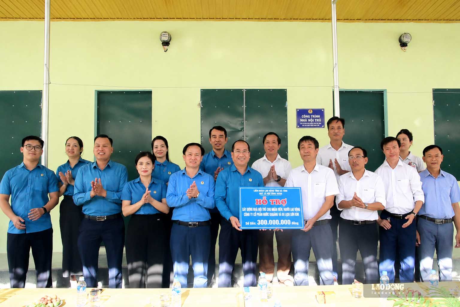 Khánh thành nhà nội trú cho người lao động ở xã biên giới Hà Tĩnh