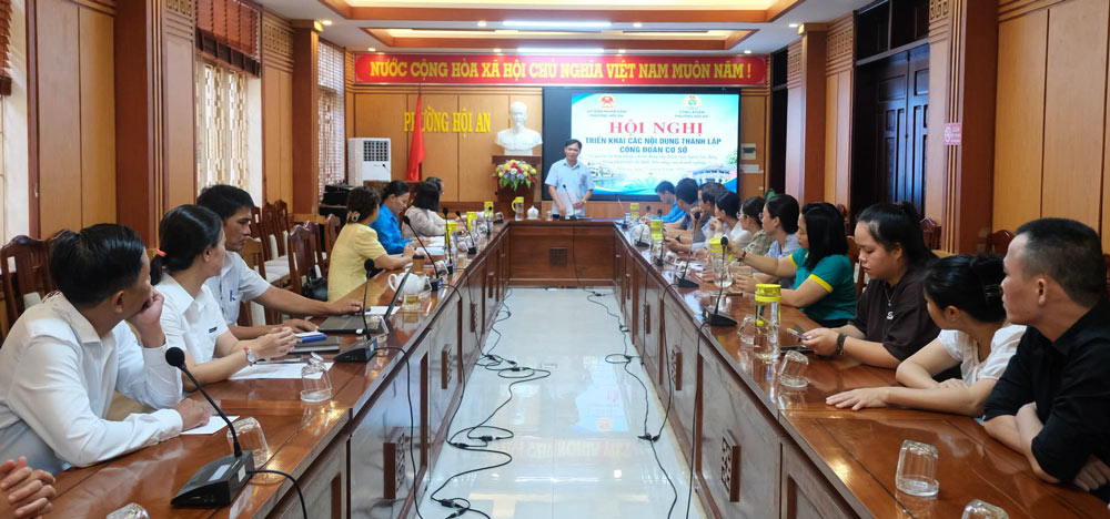 El Comité del Partido del barrio de Hoi An, Da Nang, crea un impulso para el desarrollo del Sindicato