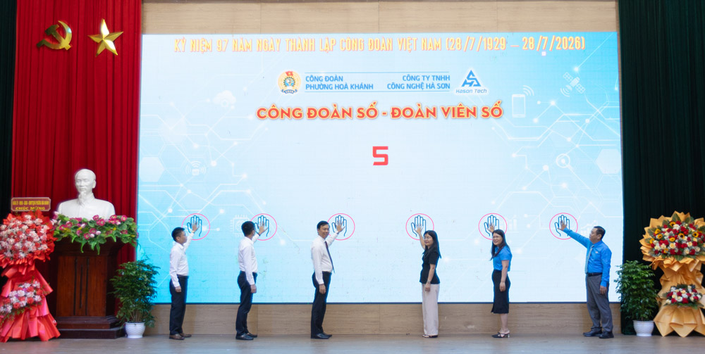 Công đoàn phường Hòa Khánh, Đà Nẵng khởi động hệ sinh thái chuyển đổi số Công đoàn