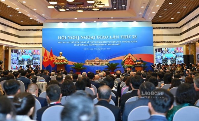 Hội nghị Ngoại giao lần thứ 33 sẽ kéo dài tới ngày 7.8. Ảnh: Hải Nguyễn