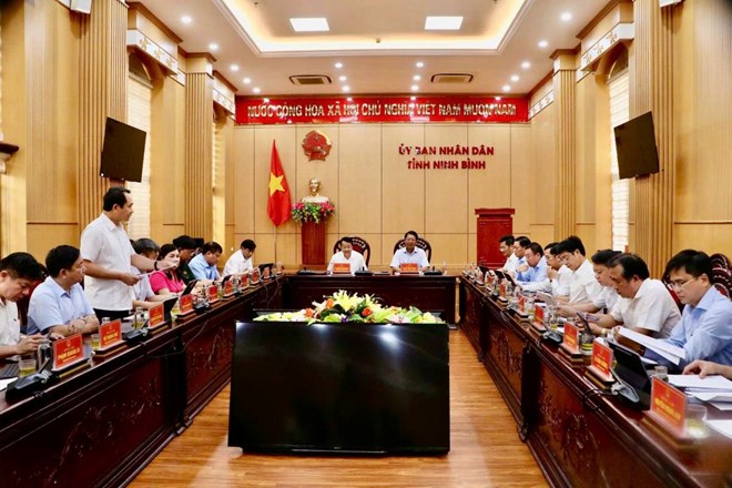 Ninh Bình giải ngân hơn 9.554 tỉ đồng vốn đầu tư công trong 7 tháng