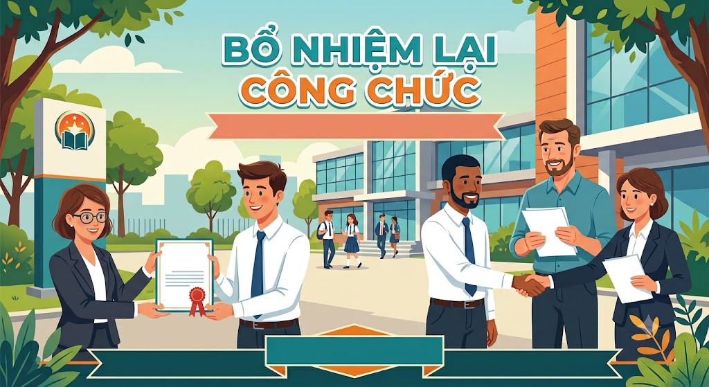 Các trường hợp chưa bổ nhiệm lại, kéo dài thời gian lãnh đạo, quản lý với công chức