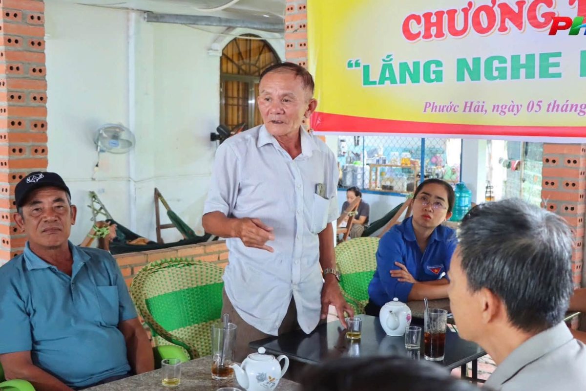 Phước Hải đối thoại, cam kết xử lý kiến nghị của người dân