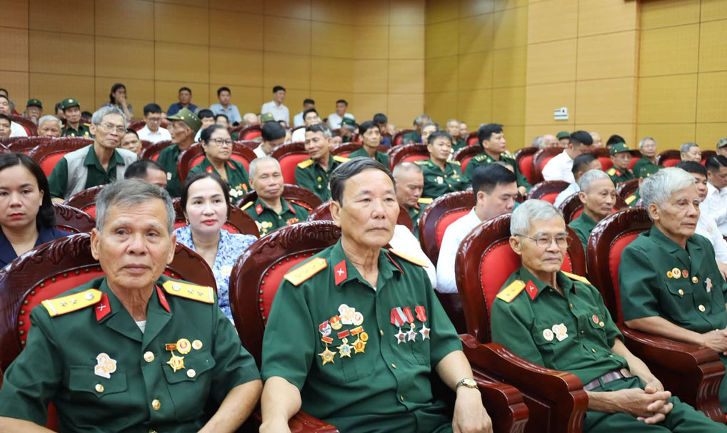 Nhiều đại biểu là người hoạt động kháng chiến nhiễm chất độc hóa học.