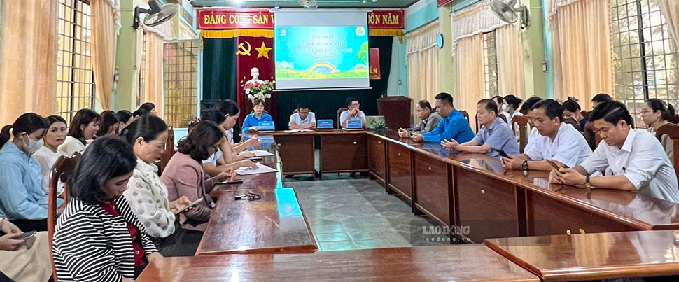 Công đoàn Trung tâm Y tế Ia Grai tổ chức Hội nghị “Nghe đoàn viên, người lao động nói” năm 2026. Ảnh: Mỹ Lệ