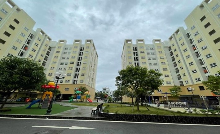 Жилой комплекс социального жилья в провинции Хынгйен. Фото: Май Хыонг