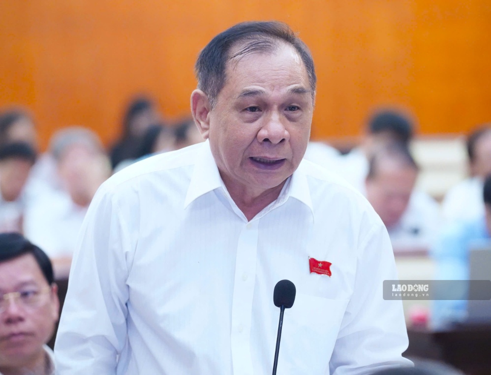 TS Trần Quang Thắng - Viện trưởng Viện Kinh tế và Quản lý TPHCM. Ảnh: Minh Quân 