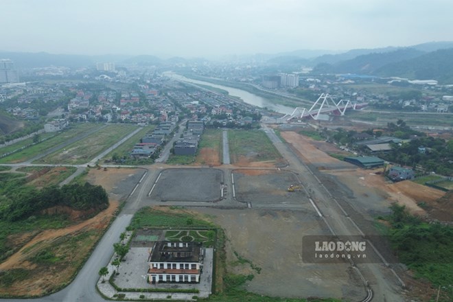 Hàng loạt dự án đầu tư công ở Lào Cai được thúc tiến độ. Ảnh: Đinh Đại 
