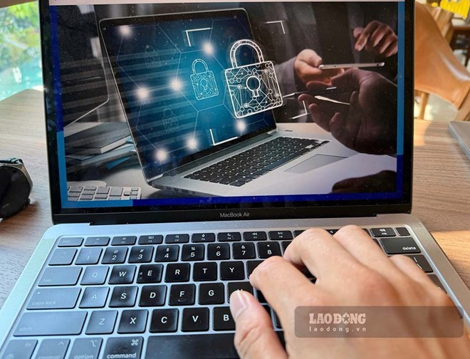 Regulations on information security in grassroots mediation are mentioned in the Law on Grassroots Mediation. Photo: Anh Huy taken on September 11.