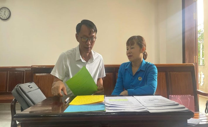 Mr. Vu Ngoc Ha - a labor law expert is supporting the grassroots Trade Union of Tenma (HCM) Vietnam Co., Ltd. - in the case. (Photo taken in July 2026). Photo: Ha Anh Chien