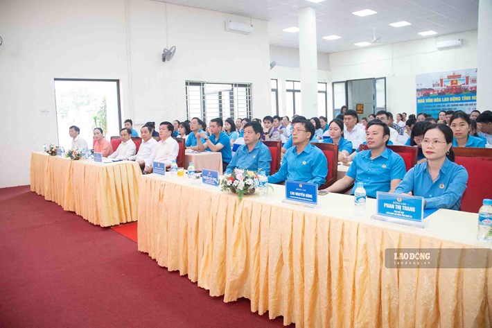 Delegates attending the ceremony. Photo: Duy Chuong