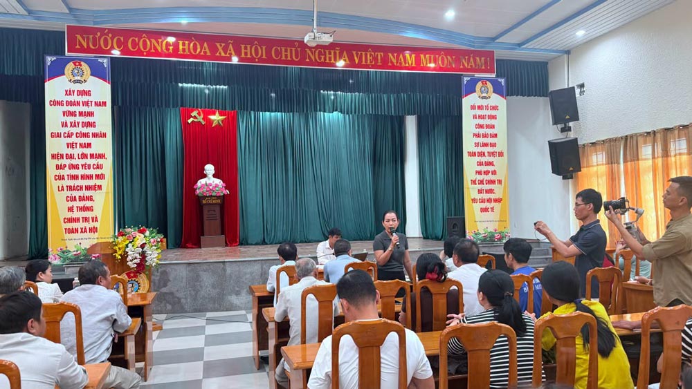 Công đoàn Đà Nẵng tổ chức hoà giải tranh chấp giữa người lao động và chủ doanh nghiệp. Ảnh: Công đoàn Đà Nẵng