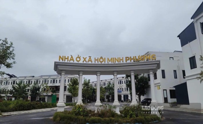 Khu nhà ở xã hội tại Việt Trì, Phú Thọ. Ảnh Xuyên Đông chụp ngày 10.9