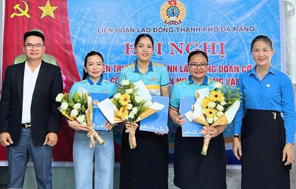 Công đoàn Đà Nẵng thành lập thêm 3 công đoàn cơ sở tại các khu công nghiệp