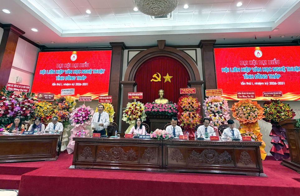 1st Congress of Delegates of the Dong Thap Provincial Union of Literature and Arts Associations