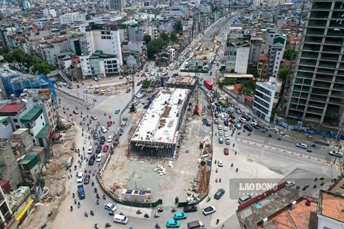 Hà Nội cho ôtô, xe máy đi vào làn BRT Láng Hạ - Giảng Võ