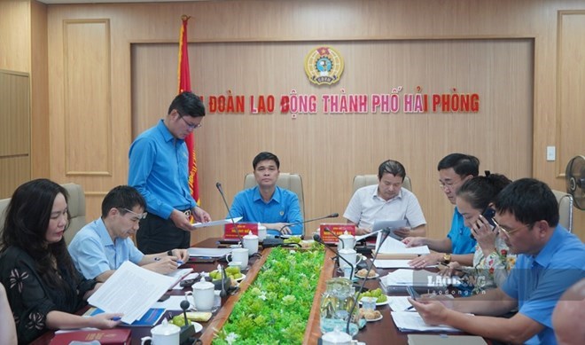 Tổng Liên đoàn Lao động Việt Nam họp triển khai công tác chuẩn bị tổ chức chương trình phòng chống ma túy cho công nhân năm 2026 vào ngày 4.9. Ảnh: Mai Dung