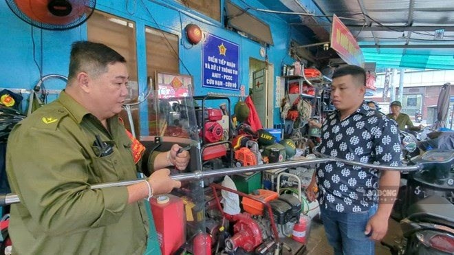 Người tham gia bảo vệ an ninh, trật tự ở cơ sở ở TPHCM chưa tham gia BHXH mà bị tai nạn khi thực hiện nhiệm vụ được hỗ trợ tiền ăn hằng ngày là 70.000 đồng/người/ngày trong thời gian điều trị nội trú đến khi ổn định sức khỏe ra viện. Ảnh: Anh Tú