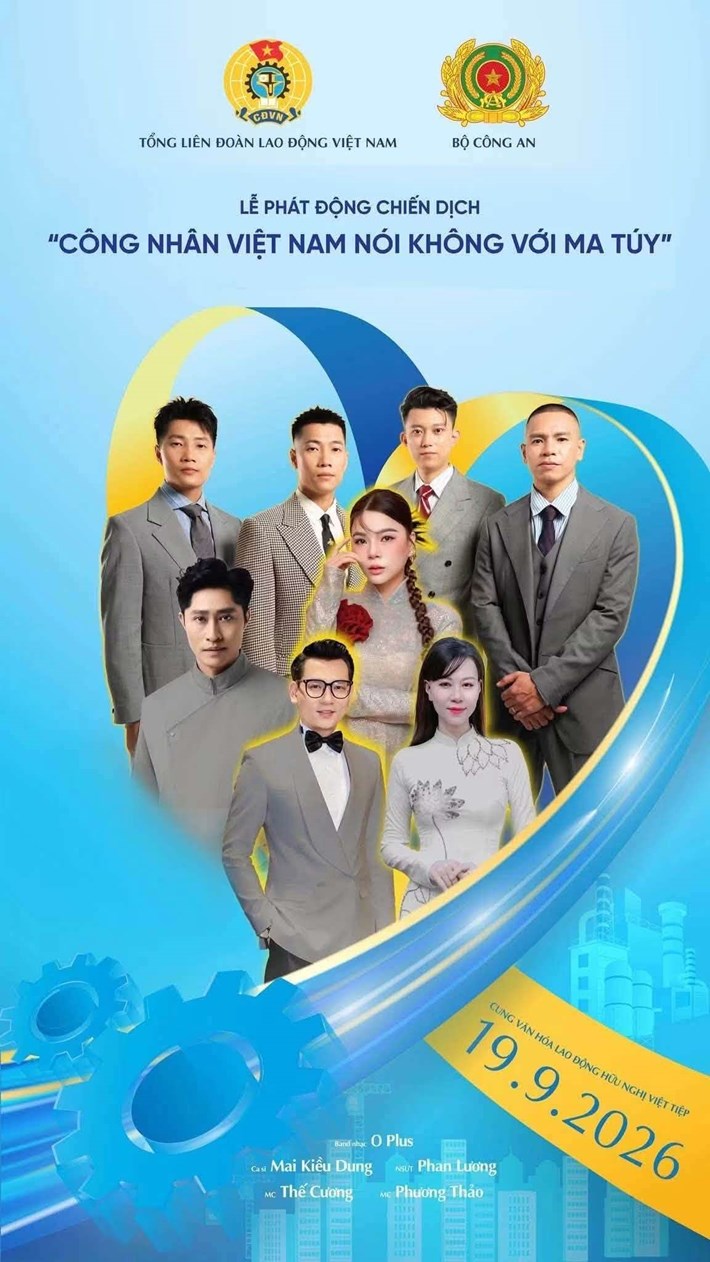 Dàn nghệ sĩ góp mặt trong chương trình sáng 19.9 tại Cung Văn hóa Lao động Hữu nghị Việt Tiệp. Ảnh: Ban Tổ chức
