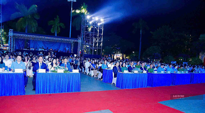 Các đại biểu tham dự Lễ phát động. Ảnh: Mai Dung