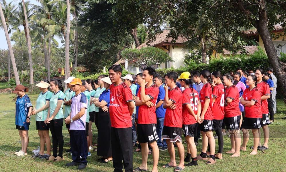 Các đội tham gia hội thao, tháng 9.2026. Ảnh: Phạm Duy