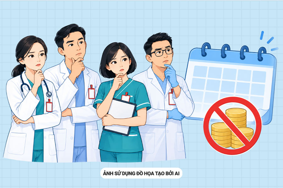 Nhân viên y tế không được tính hưởng phụ cấp ưu đãi nghề trong thời gian nào