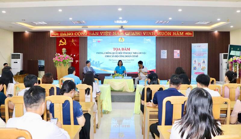 Le syndicat de Thái Nguyên s'unit pour prévenir les harcèlements sexuels sur le lieu de travail
