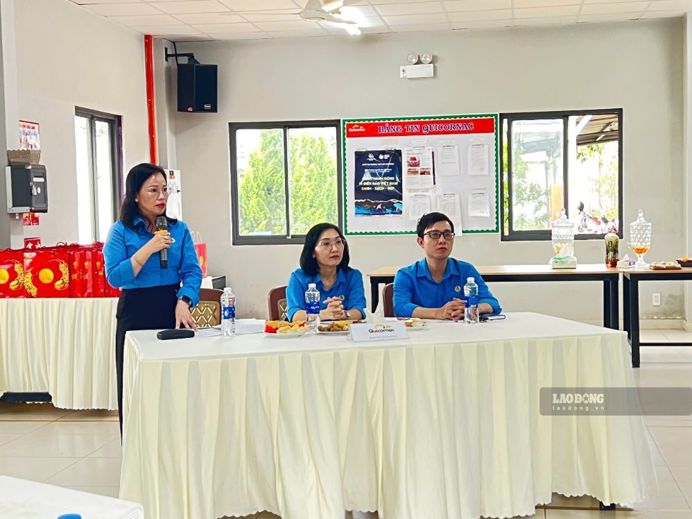 Công đoàn phường Pleiku đối thoại, vận động công nhân tham gia tổ chức Công đoàn