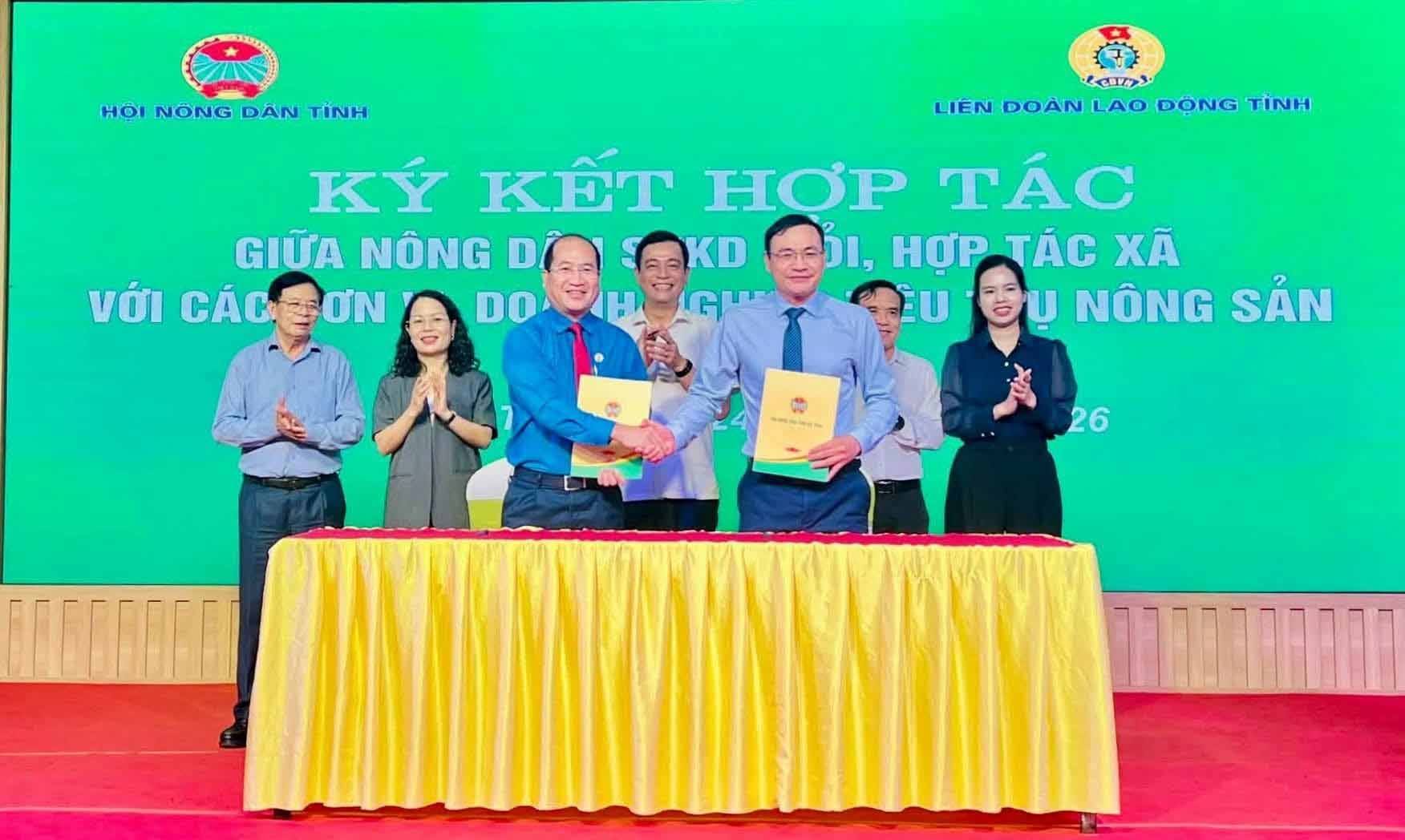 Công đoàn Hà Tĩnh đồng hành kết nối sản xuất, tiêu thụ nông sản