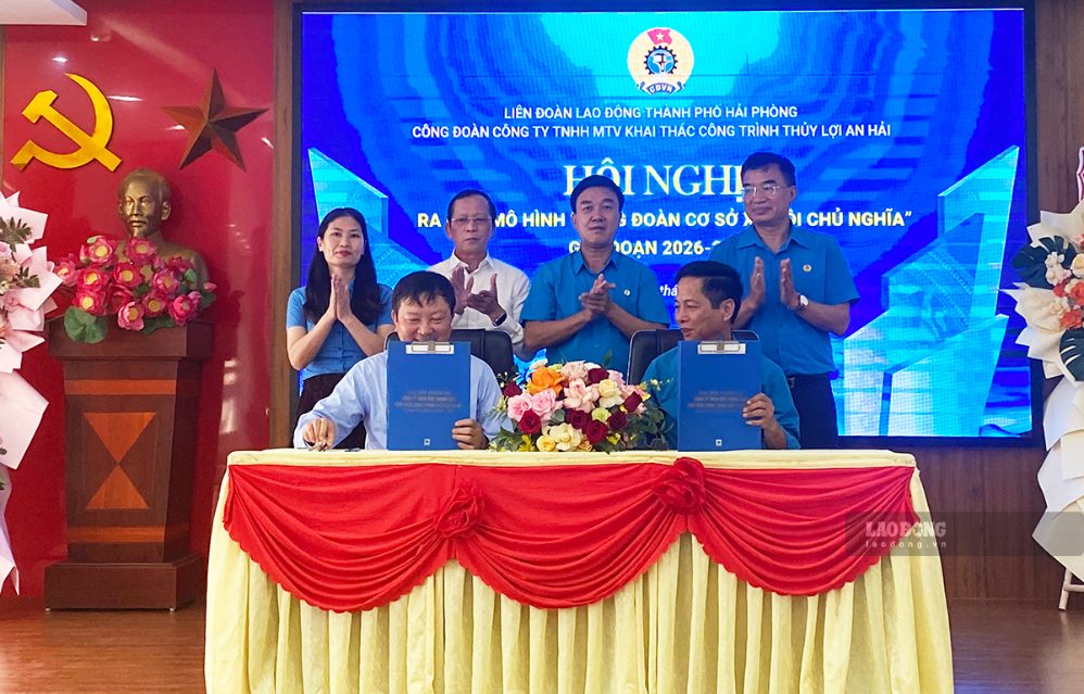 Thêm công ty ở Hải Phòng ra mắt mô hình Công đoàn cơ sở xã hội chủ nghĩa